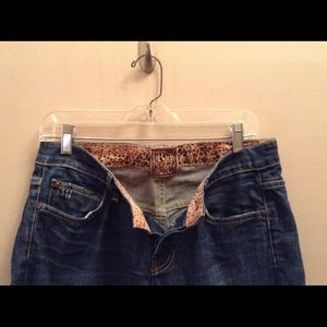 LAST CALL Rich & Skinny Slim Studly Jeans 28.  16"  across laying flat.